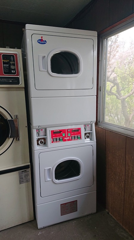 2段式コインランドリーレンタル＠コインランドリー店舗 - 業務用洗濯機